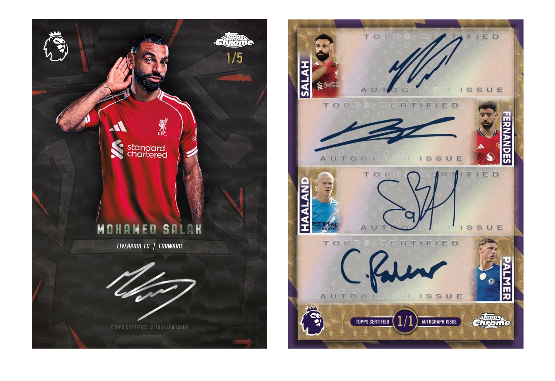 2025-26 EPL CHROME CHECKLIST – Golden Goal Breaks